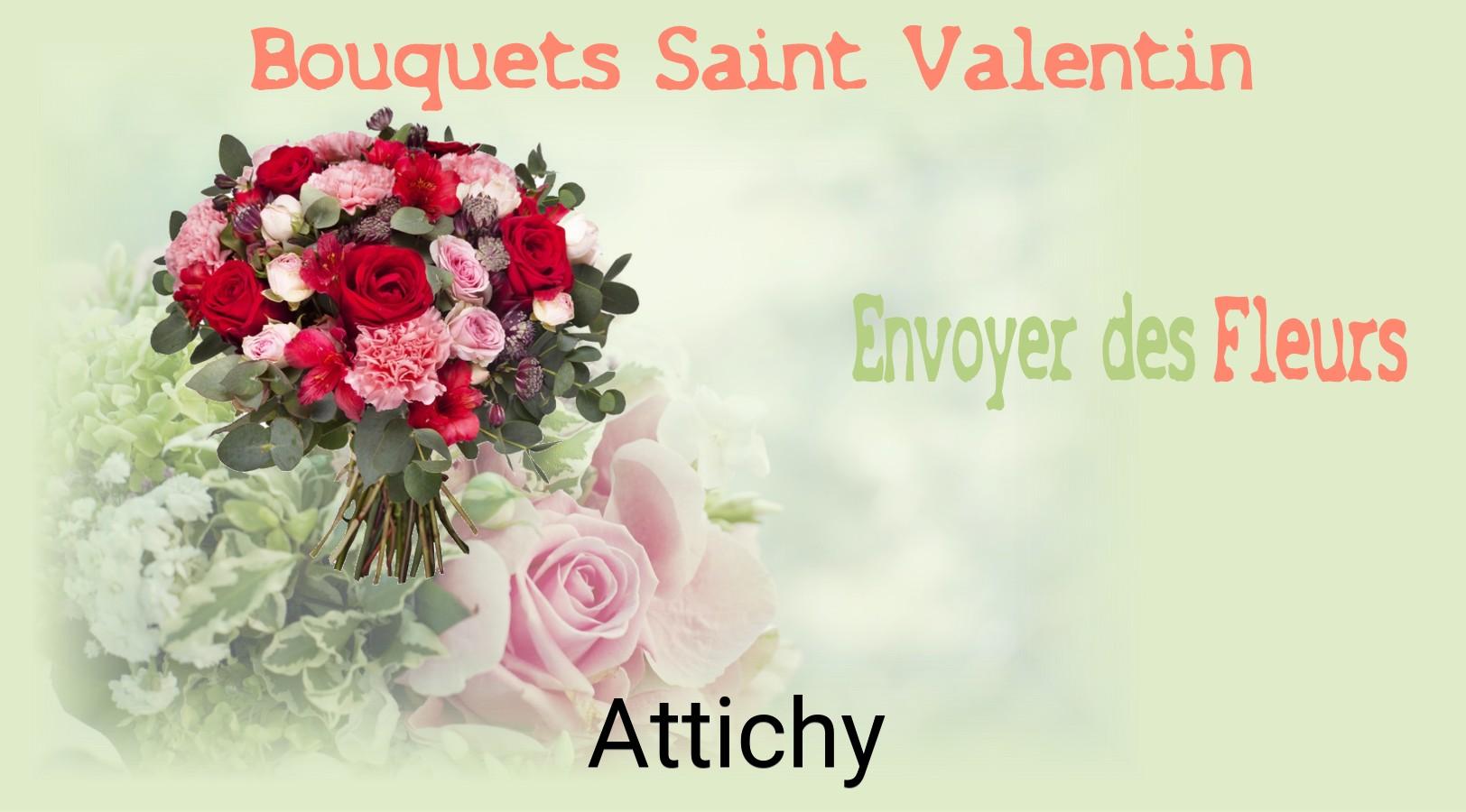 Roses de Saint-Valentin livrées à Attichy